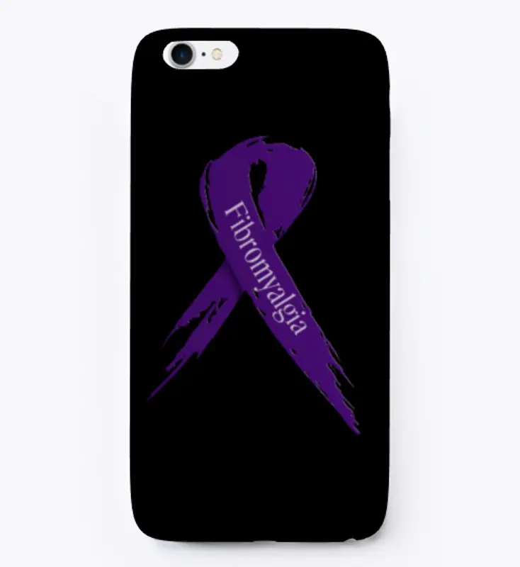 Fibromyalgia Ribbon Mobile Cover