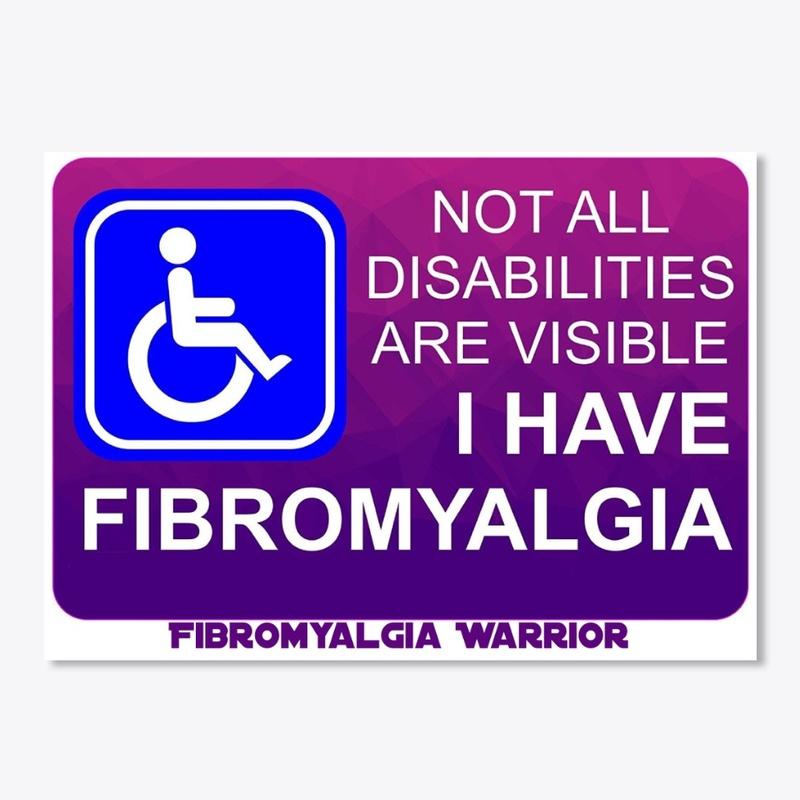 Fibromyalgia Disability Sticker